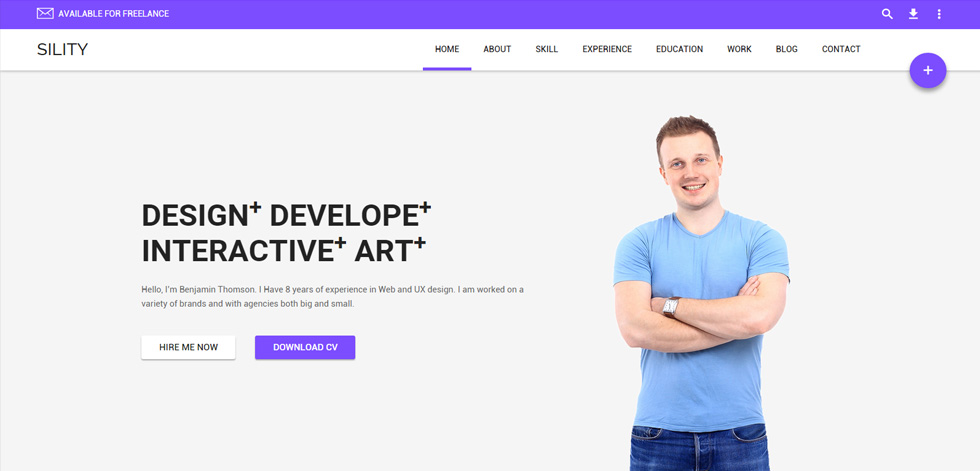 Home page