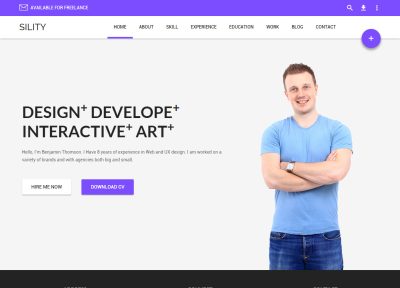 Best Responsive WordPress vCard Themes 2015