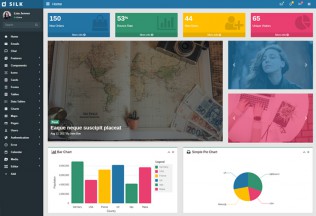 Silk – Premium Responsive Angular 8 Admin HTML5 Template with Material Design