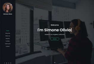 Simone – Premium Responsive Personal Portfolio HTML5 Template