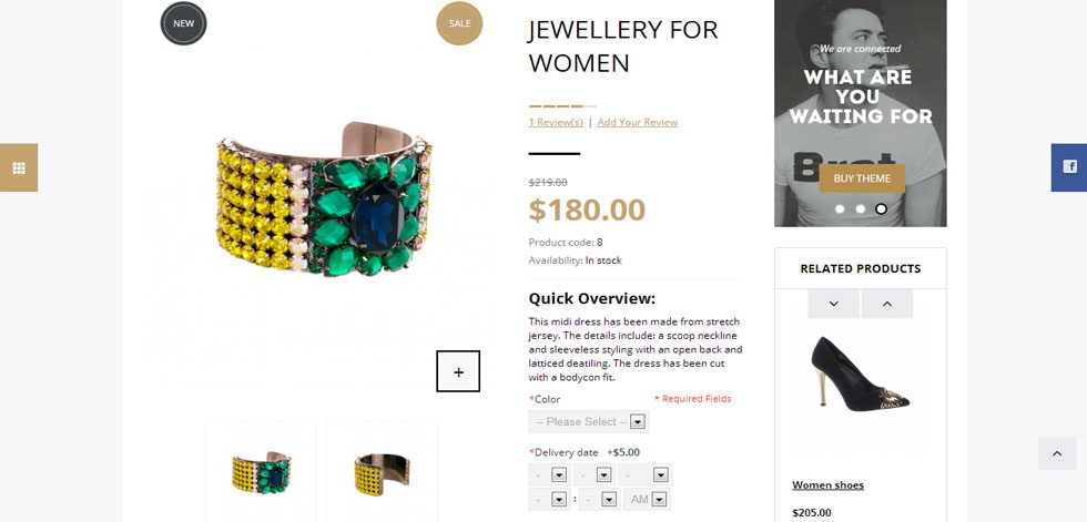 Product page
