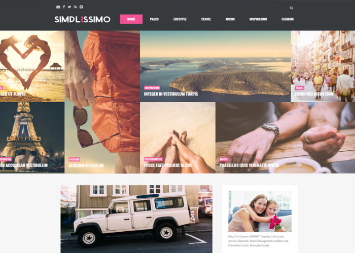 Simplissimo – Premium Responsive Professional Blog WordPress Theme