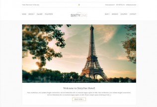 SixtyOne – Premium Responsive Hotel HTML5 Template