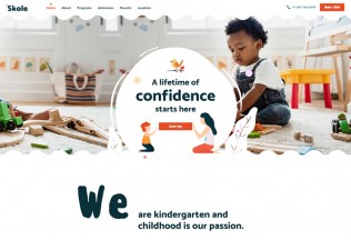 Skole – Premium Responsive School Kindergarten WordPress Theme