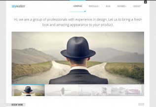SkyWalker – Premium Responsive Blog & Portfolio WordPress Theme