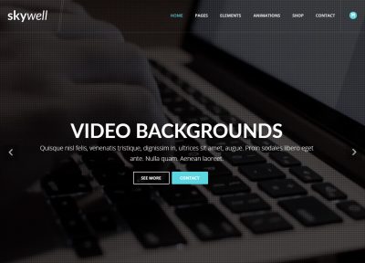 10 Best Corporate Muse Templates 2018