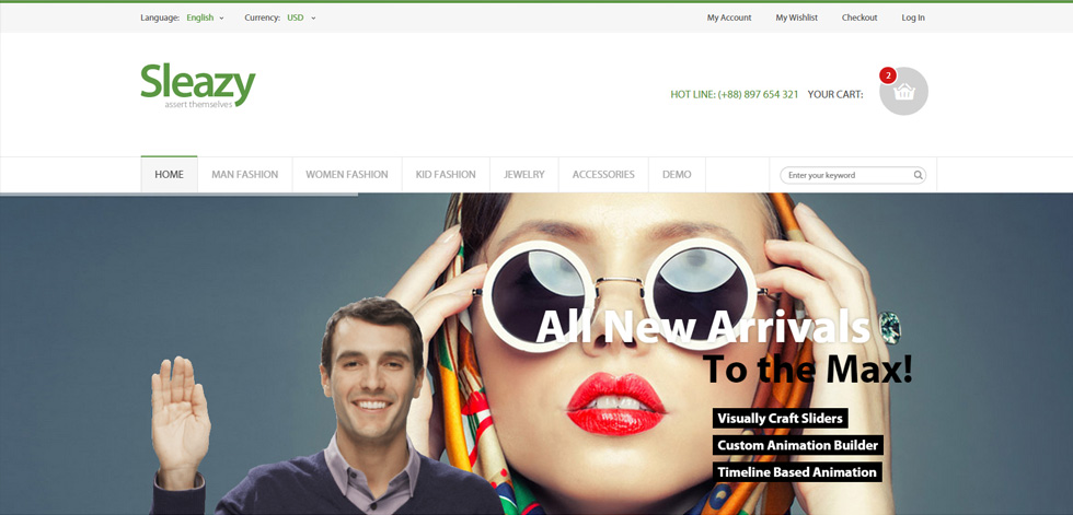 Home page