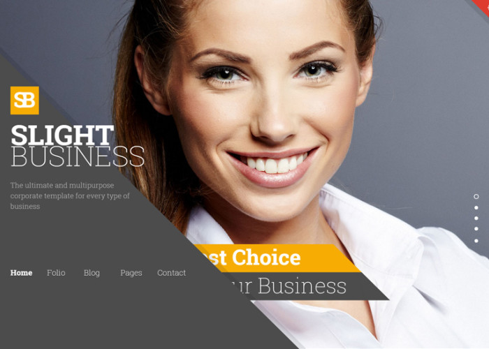 Slight Business – Premium Responsive Corporate HTML5 Template