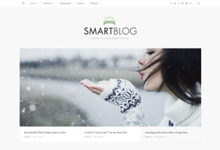 SmartBlog – Premium Responsive Blog WordPress Theme