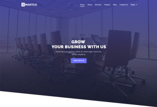 Smartco – Premium Responsive Multipage Corporate HTML5 Template