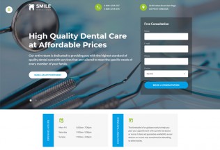 Smile – Premium Responsive Dentistry HTML5 Template