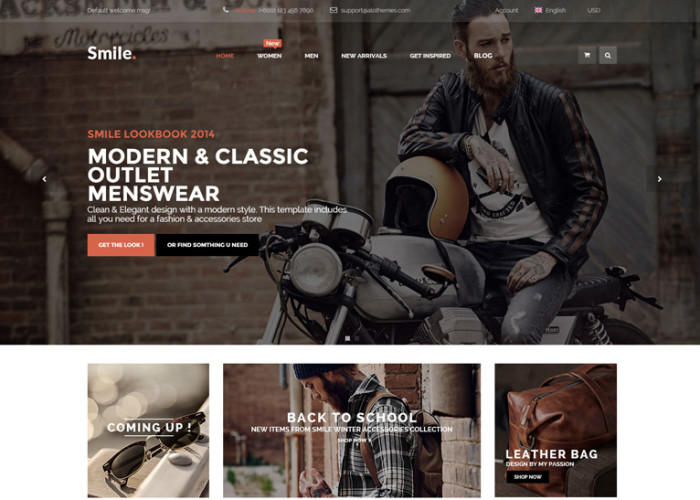 Smile – Premium Responsive Magento Theme