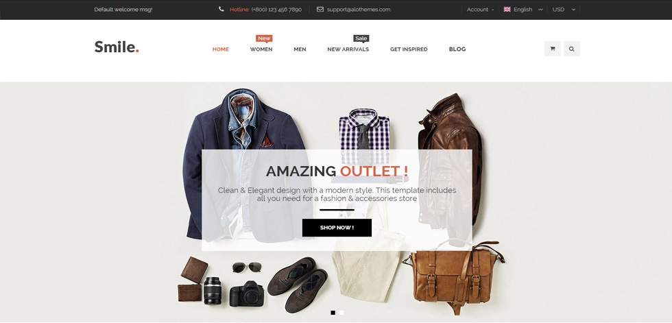 Home page
