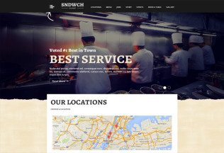 SNDWCH – Premium Responsive Restaurant WordPress Theme