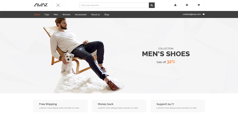 Home page