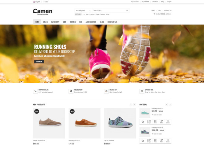 SNS Camen – Premium Responsive Magento Theme