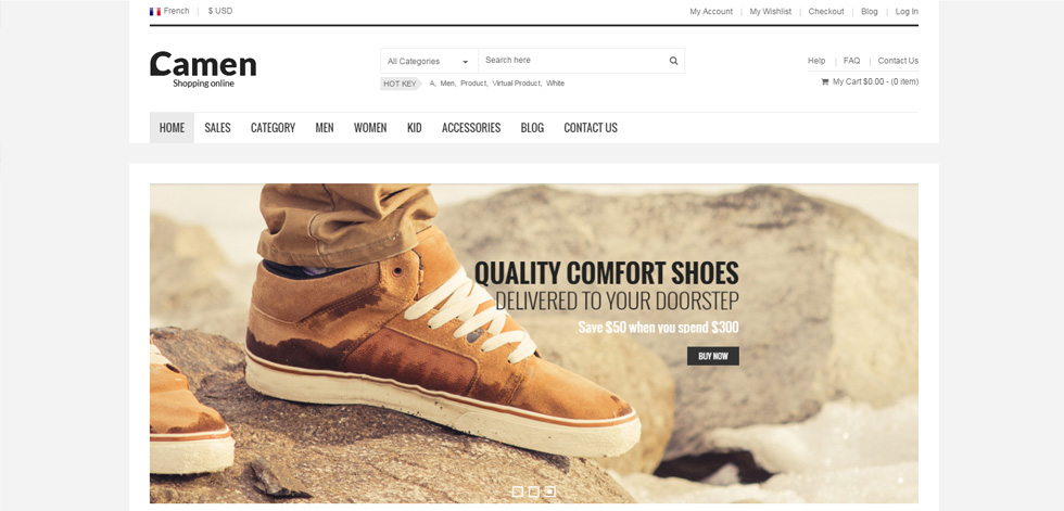Home page