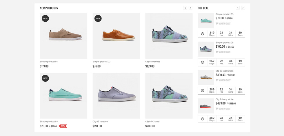 Category page
