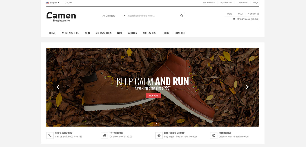 Home page