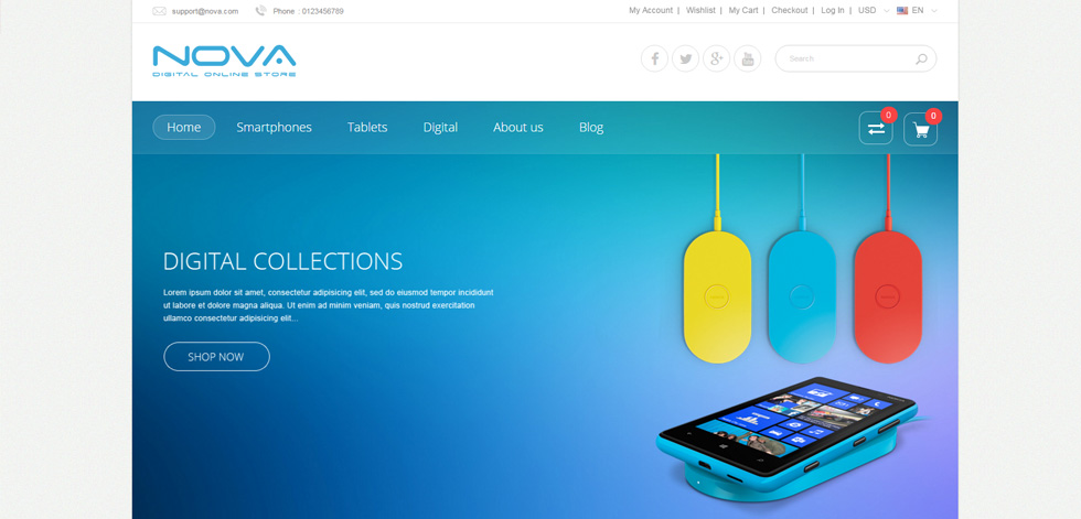 Home page