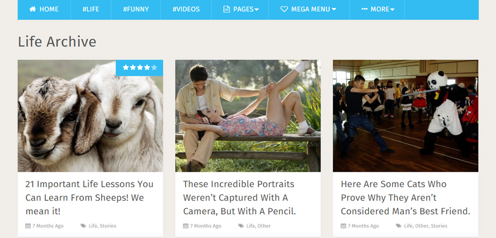 Category Page