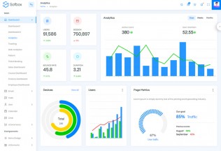 Sofbox – Premium Responsive Angular 8 Laravel Admin HTML5 Template