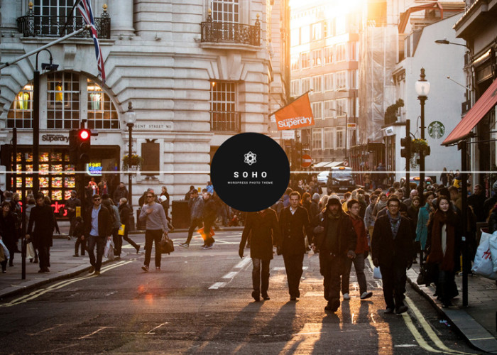SOHO – Premium Responsive Fullscreen Photo & Video WordPress Theme