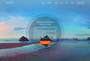 Solaris – Premium Responsive Travel Agency WordPress Theme