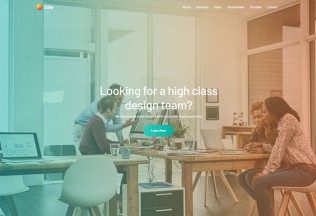 Sole – Premium Responsive One Page WordPress Theme