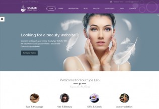 Spa Lab – Premium Responsive Beauty Salon WordPress Theme