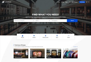 Sparker – Premium Responsive Directory and Listings HTML5 Template