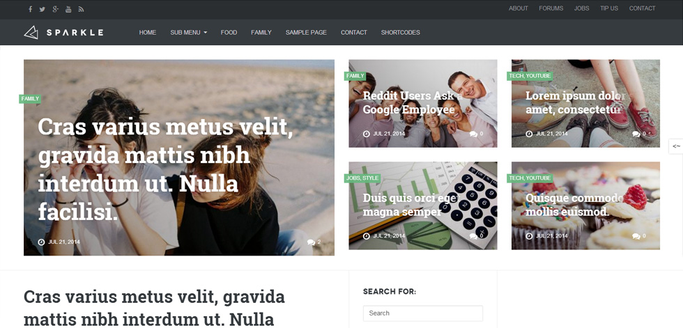 Home page