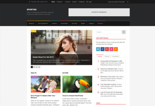 Spartan – Premium Responsive News, Blog, Magazine WordPress Theme