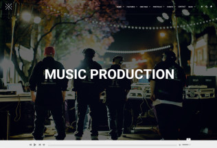 SPECTRA – Premium Responsive Music WordPress Theme