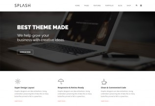 Splash – Premium Responsive MultiPurpose Bootstrap Drupal 8.4 Theme