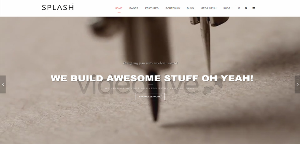 Home page
