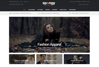 Spongy – Premium Responsive Magento Theme