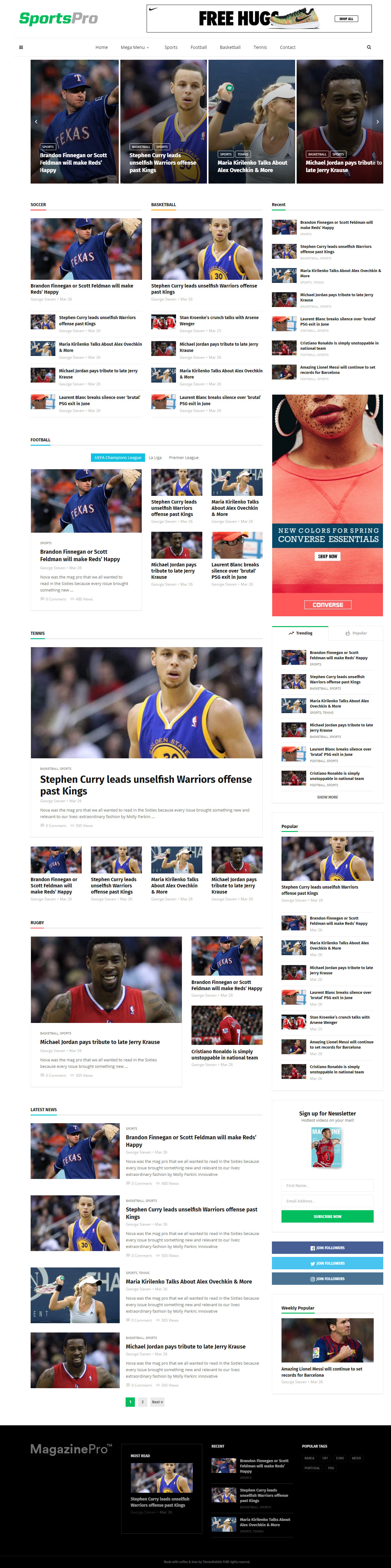 MagPlus WordPress Sport Theme