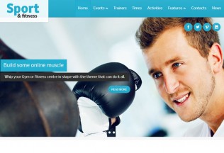 Sport & Fitness – Premium Responsive WordPress Gyms & Fitness Theme