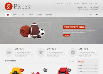 Best Responsive Sport Store Prestashop Themes in 2014