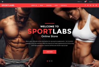 SportLabs – Premium Responsive WooCommerce WordPress Theme