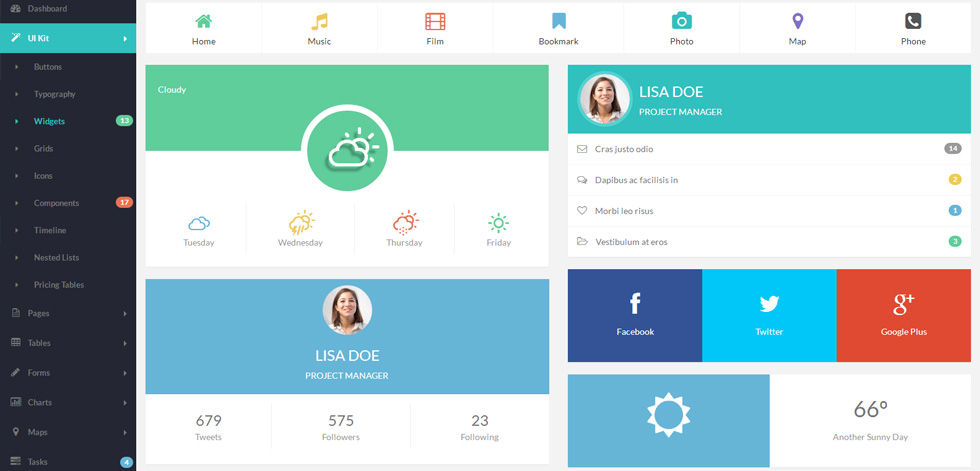 Widgets