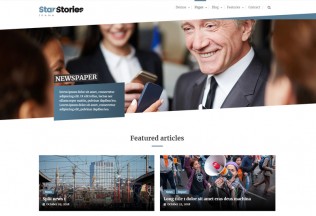 StarStories – Premium Responsive Magazine & Blog WordPress Theme