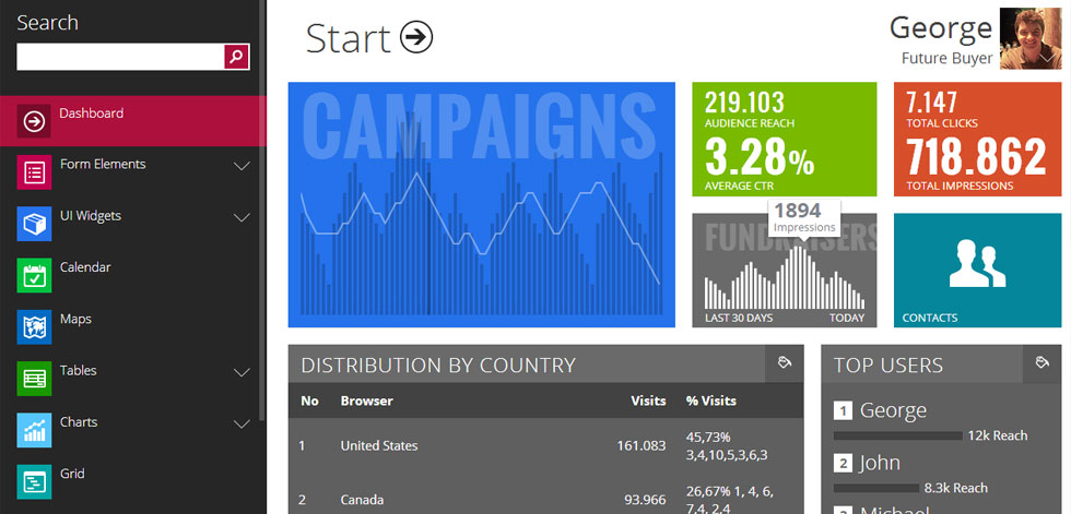Home page