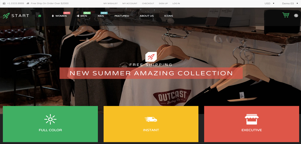Home page