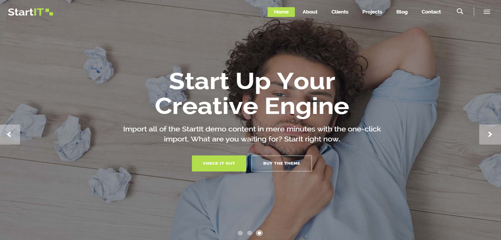 Home page