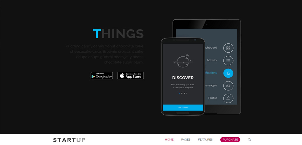 Home page