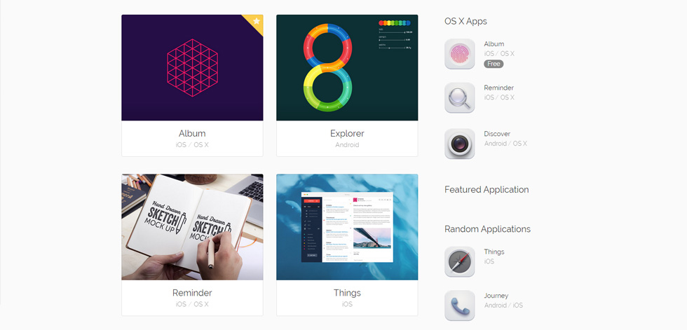 App Listing