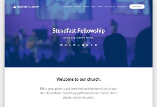 Steadfast – Premium Responsive WordPress Church Theme