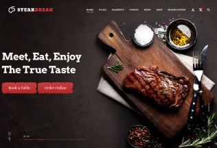 SteakBreak – Premium Responsive Restaurant HTML5 Template